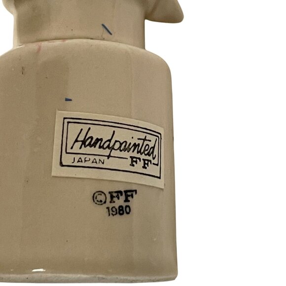 Vintage Handpainted Japan Fitz Floyd 1980 Mouse Salt & Pepper Shakers Set - Picture 7 of 9